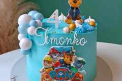 Detská torta Labková Patrola